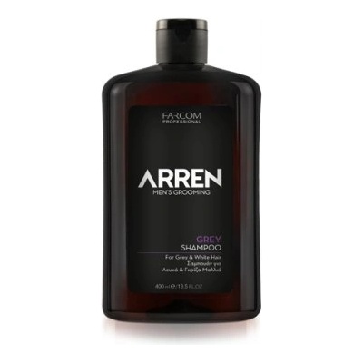 FARCOM Arren Men's Grooming Grey Shampoo - Матиращ шампоан за бяла и сива коса 400мл
