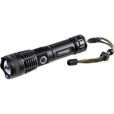 Top Master Pro LED ФЕНЕР TOPMASTER АКУМУЛАТОРЕН 600Lm USB ПОРТ SOS СВЕТЛИНА (232510)