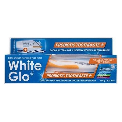 White Glo Probiotic zubní pasta 150 g