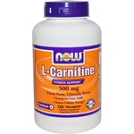 NOW L-Carnitine 500 mg капсули 180 бр.
