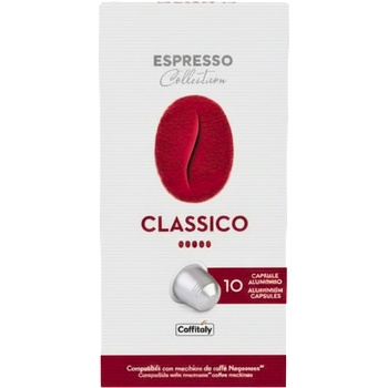 Caffitaly Кафе капсули Caffitaly Espresso Classico съвместими с Nespresso, 10бр