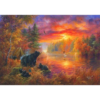 Image 1 of SunsOut - Puzzle Fishing Camp 500XXL - 500 piese