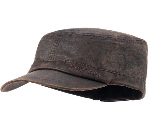 Scippis Field Cap hnedá
