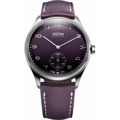 Vulcain Grand Prix - Small Seconds Purple - Purple Leather