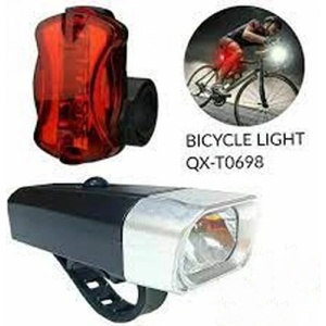  Led фенер и задна светлина за велосипед qx-t0698