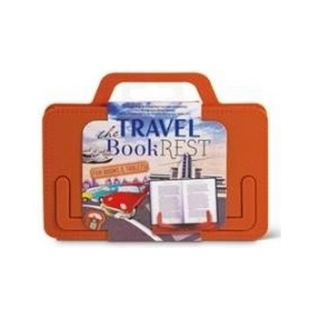 If The Travel Book Rest Cestovní držák na knihu/tablet Oranžový 180 x 10 x 142 mm