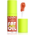 NYX Cosmetics Fat Oil Lip Drip масло от нар цвят 06 Follow Back 4, 8ml