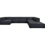 Windsor & Co Тъмносин кожен ъглов диван (десен ъгъл) Madame - Windsor & Co Sofas (WIN_UR_71_F1_MADAME4)