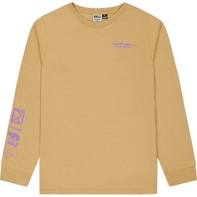 Picture Мъжка блуза с дълъг ръкав Picture Pembroke L/S Tee Longsleeve - Lark Washed (216-7780-0113)