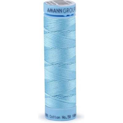 Bavlněné nitě 100 m Etiketní č.50 Triana Amann 0272 Placid Blue