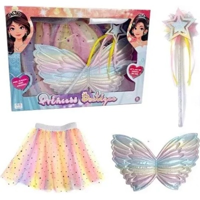 Global Express Far East Ltd Комплект аксесоари за костюм на принцеса (qs2427c)