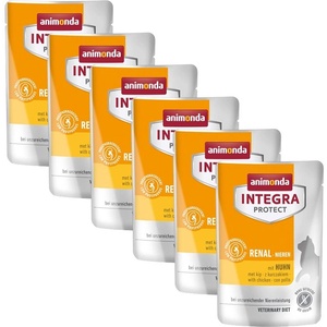 Animonda Integra Protect Cat Renal - пиле 6 x 85 г