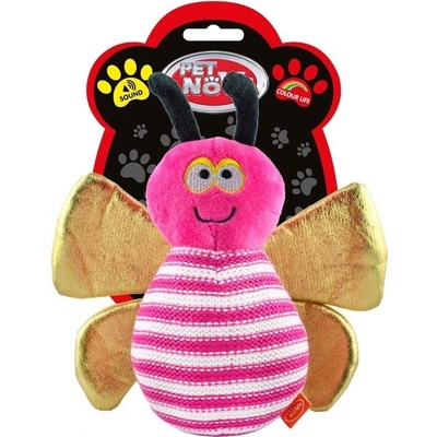 Petnova hračky pre zvieratá Hračka pre psov ružová včielka 22 cm