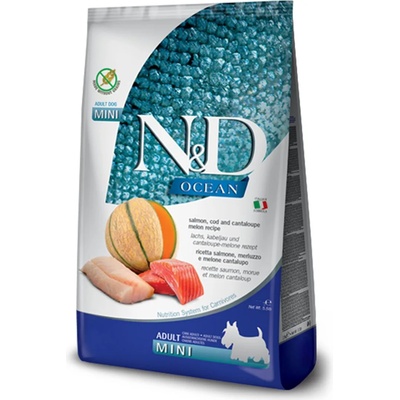 N&D Ocean Adult Mini cod, salmon and cantaloupe melon 7 kg