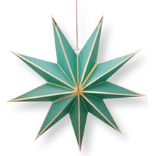 PIP Studio Vánoční hvězda papírová zelená 60 cm 51.099.202