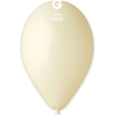 Gemar #059 Balónek 26 cm 10" slonová kost