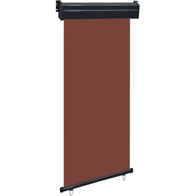 vidaXL Balkonová zástěna 105 x 250 cm hnědá