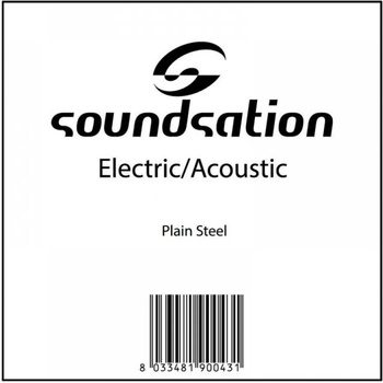 Soundsation Струна единична за китара p011 - акустична / електрическа / струни