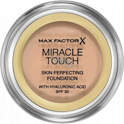 Max Factor Miracle Touch Skin Perfecting vysoce krycí make-up SPF30 045 warm Almond 11,5 g