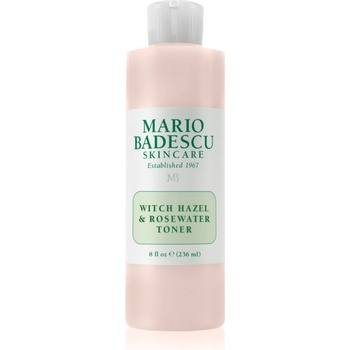 Mario Badescu Witch Hazel & Rosewater Toner озаряващ тоник с розова вода 236ml