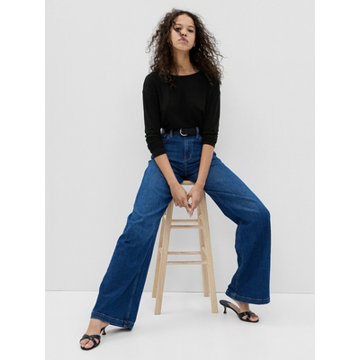 GAP Ленена тениска GAP GAP | Cheren | ЖЕНИ | XXS