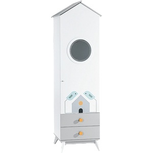 Carmen Еднокрилен гардероб къщичка bird house (3575235)