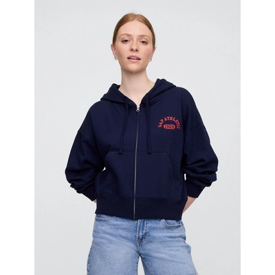 GAP Oversize mikina s logem Tmavě modrá