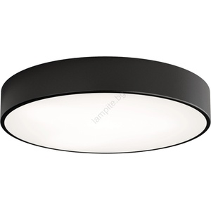 Temar Плафон за баня CLEO 4xE27/24W/230V Ø 50 см черен IP54 (TM0134)