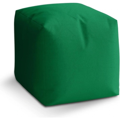 Sablio Taburet Cube Bledě zelená - 60x60x60 cm