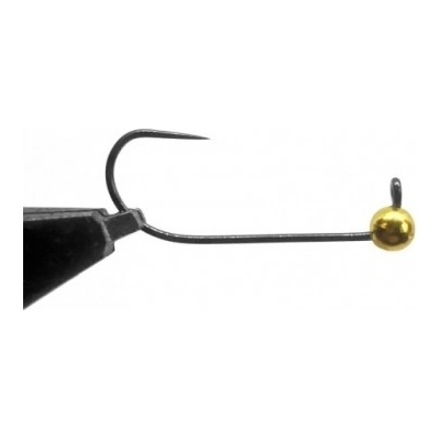Jigovky Jigová hlava HD Barbless Gold vel.4 1,3g 5ks
