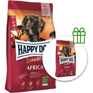 Happy Dog Sensible Africa 12, 5 кг + 2 кг безплатно