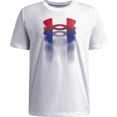 Under Armour UA B Logo Blur SS biela