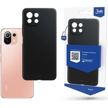 Púzdro 3MK Matt Case Xiaomi Mi 11 Lite 5G čierne