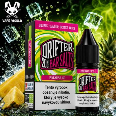 Juice Sauz Drifter Bar Salts Pineapple Ice 10 ml 20 mg