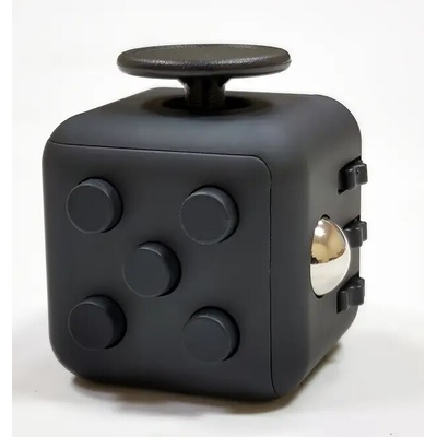 FIDGET CUBE 3,5X3,5CM černá – Zboží Dáma