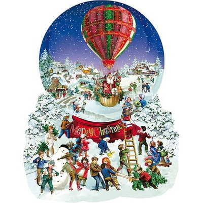 Sunsout Old Fashioned Snow Globe 1000 dielov