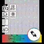 Aigostar - LED външен коледен гирлянд 372xLED/8 функции 6x1, 2m IP44 многоцветен (AI3130)