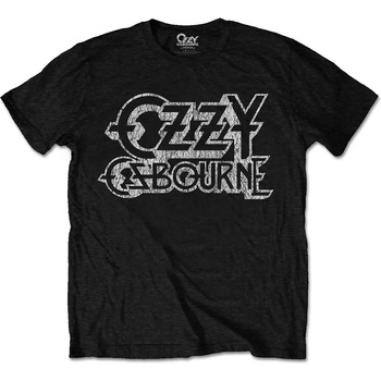 Ozzy Osbourne Риза Vintage Logo Unisex Black S (OZZTSG04MB01)