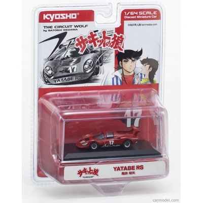 Kyosho Ferrari Dino 206 N 17 Racing 1967 The Circuit Wolf Yatabe Rs By Satoshi Ikezawa Manga Movie Red 1:64