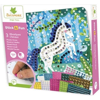 Sycomore mozaika KONĚ 3 ks