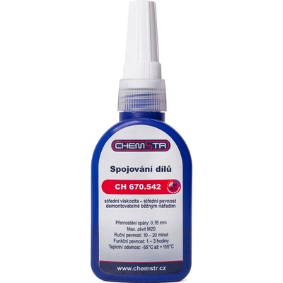 CHEMSTR Anaerobní lepidlo CH AN 670.542 - 250 g