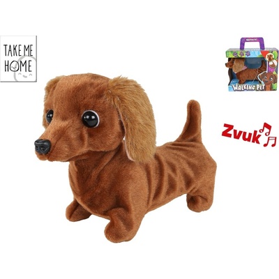 Take Me Home jazvečík 19cm na batérie so zvukom
