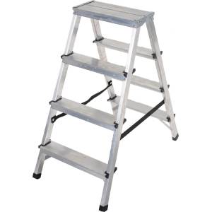 DRABEST Двустранна алуминиева стълба DRABEST 2x4 (03082400)