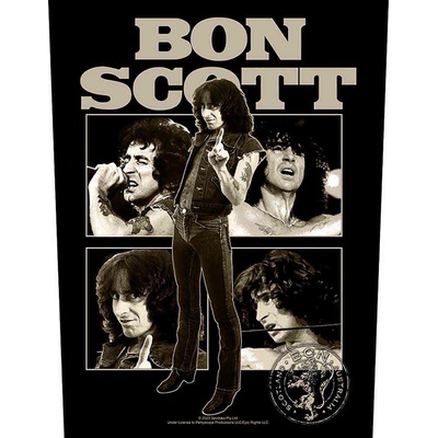 Nažehlovačka Bon Scott - Collage