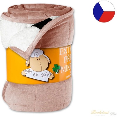Sleep-well Deka mikrovlákno Ovce prošev čokoládová 150x200