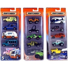 Matchbox autíčka C1817 pack 5ks