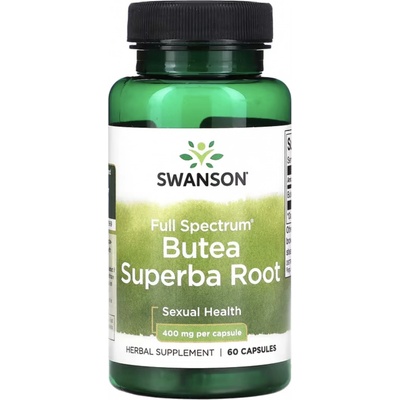 Swanson Full Spectrum Butea Superba Root 400 mg 60 kapsúl