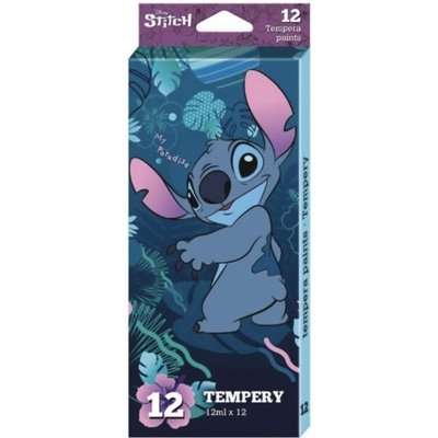 Stitch temperové barvy v tubě stitch 12 ks 12 ml 494591