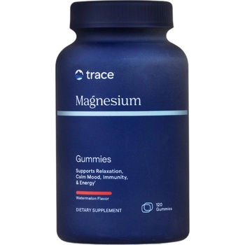 Trace Minerals Magnesium, диня, 120 дъвчащи таблетки, Trace Minerals (9327)