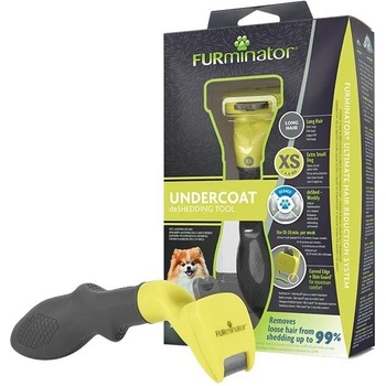Image 1 of Furminator deShedding Tool Фурминатор за малки кучета с дълга козина XS